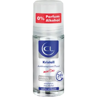 CL CL Kristal Deo Roll-on Antitranspirant Fluid Extra Sensitive