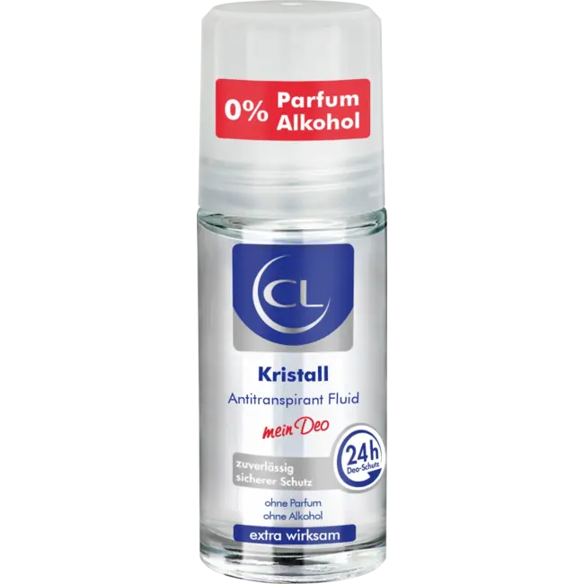 CL Kristal Deo Roll-on Antitranspirant Fluid Extra Sensitive 50 ml