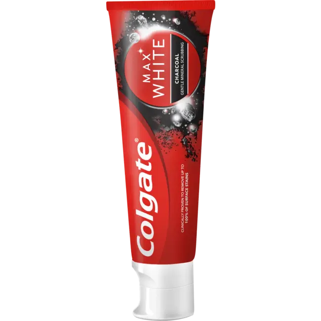 Colgate Tandpasta Max White Activated Charcoal 75 ml