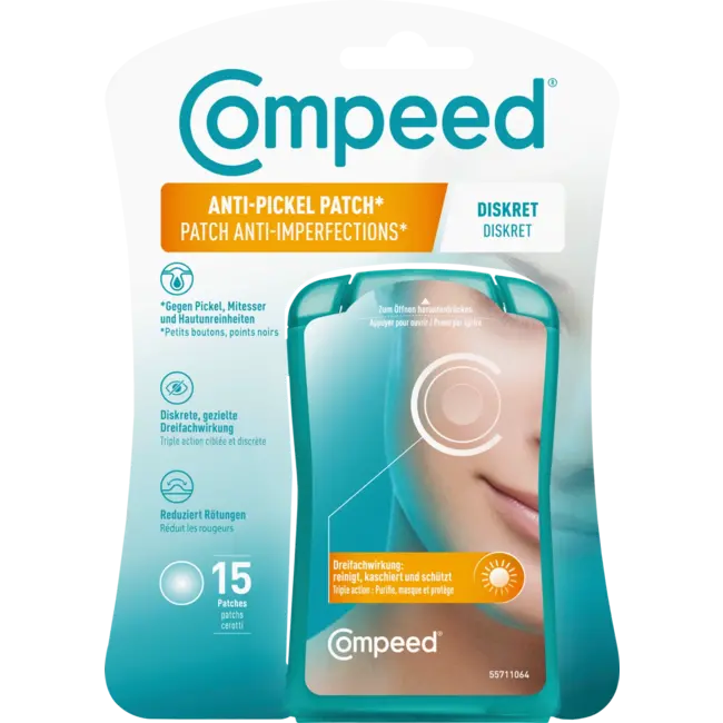 Compeed Anti Puistjes Patches Discreet 15 St