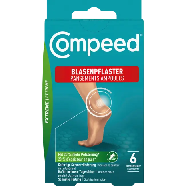 Compeed Blaaspleisters Extreme 6 St