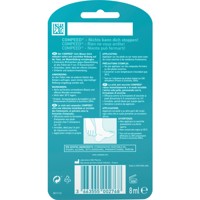 Compeed Anti Blaren Stick 8 ml