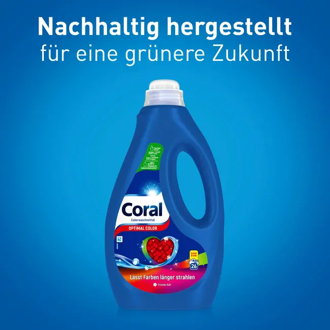 Coral Kleurwasmiddel Colour Vloeibaar 26 Wl
