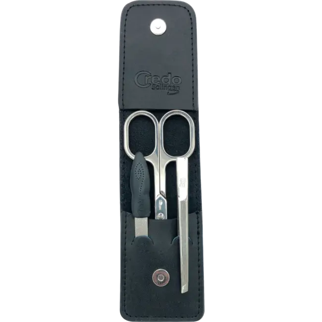 Credo Manicure Etui Leer 3dlg. 1 St