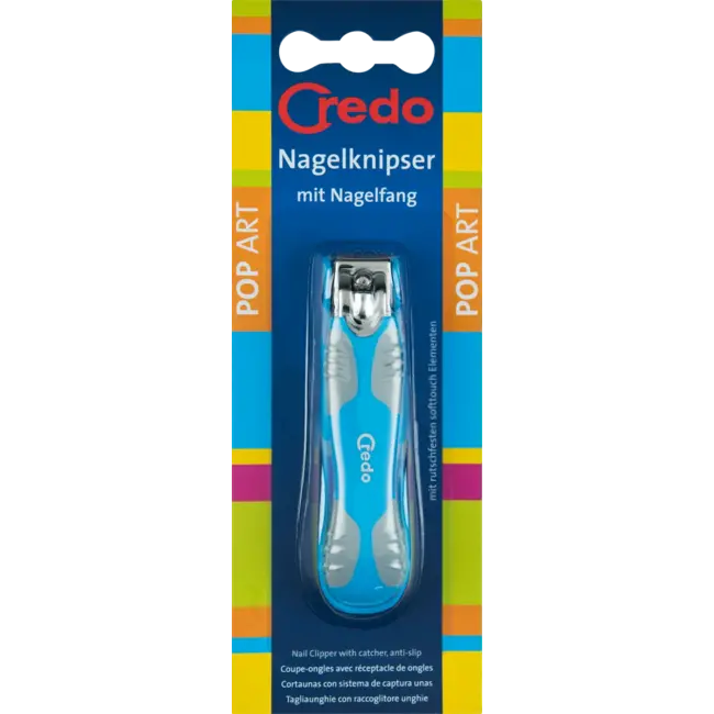 Credo Nagelknipper Pop Art Met Rechte Snijkant 1 St