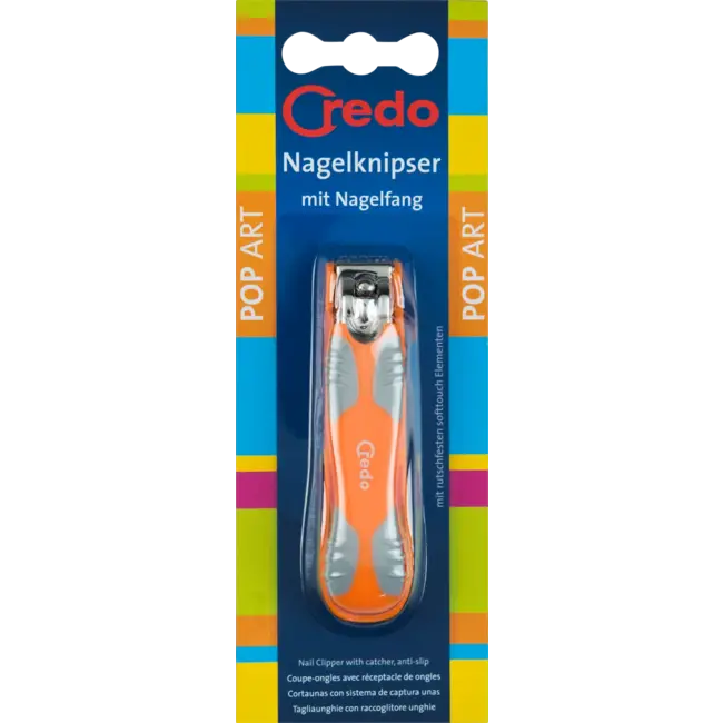 Credo Nagelknipper Pop Art Met Rechte Snijkant 1 St