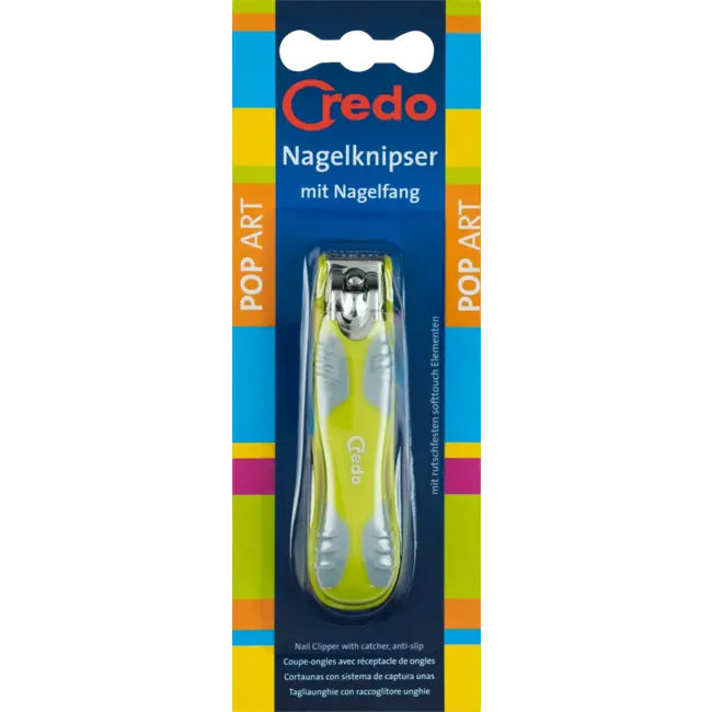 Credo Nagelknipper Pop Art Met Rechte Snijkant 1 St