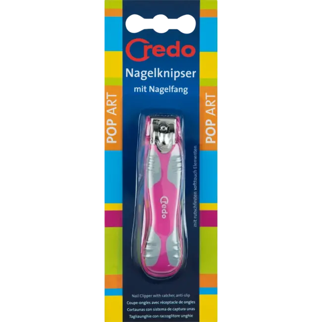 Credo Nagelknipper Pop Art Met Rechte Snijkant 1 St