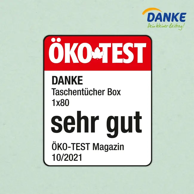 Danke Zakdoeken Box 100% Gerecyclede Vezels 80 St