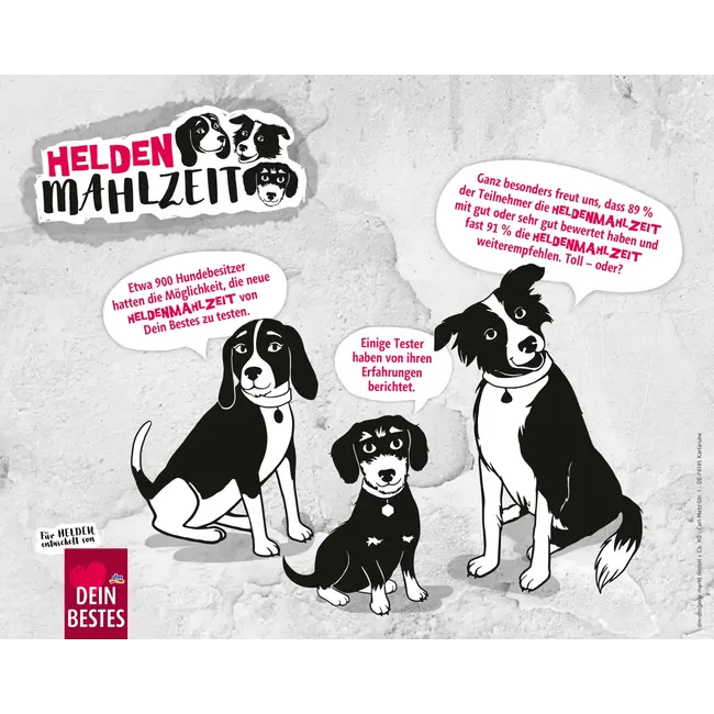 Dein Bestes Natvoer Hond Groentemix, Heldenmaaltijd 175 g