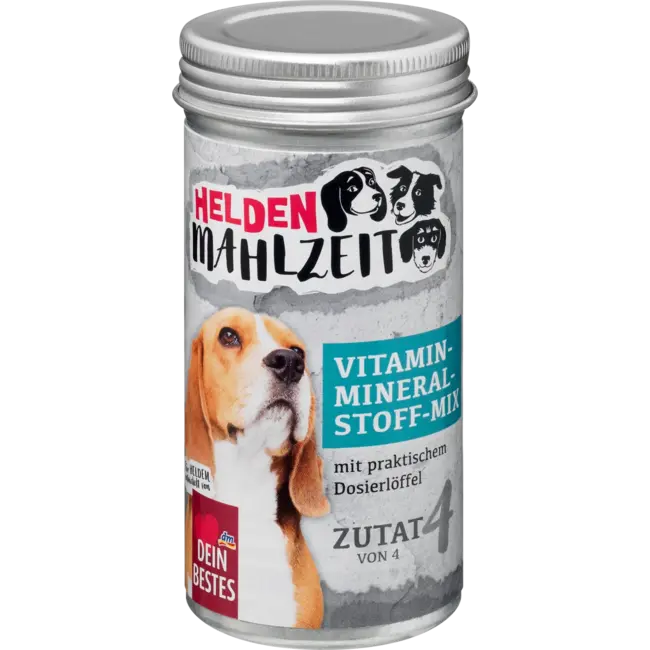 Dein Bestes Voedingssupplement Hond Vitamine-mineraalmix, Heldenmaaltijd 125 g