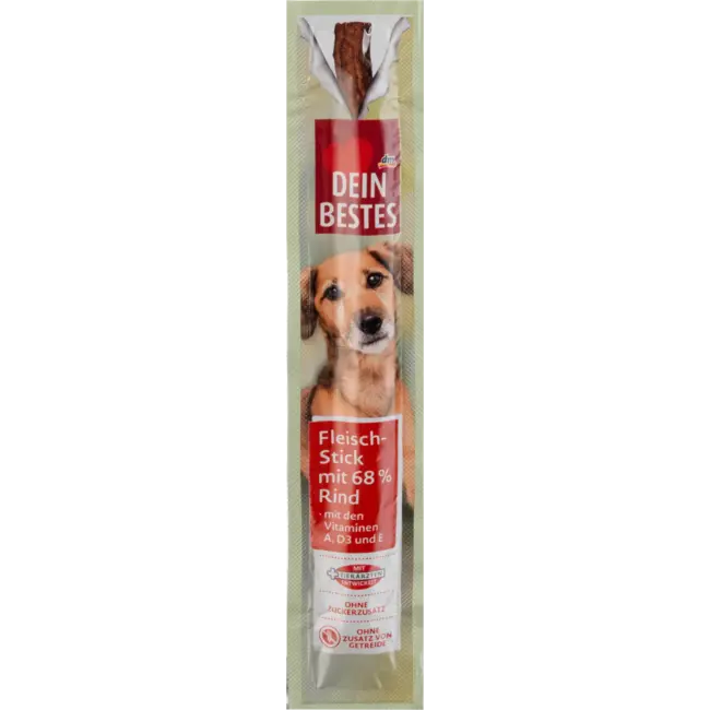 Dein Bestes Hondensnoepjes Vleesstok Met Rundvlees 12 g