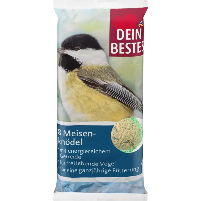 Dein Bestes Vogelvoer Vetbollen Met Net (8 Stuks) 720 g