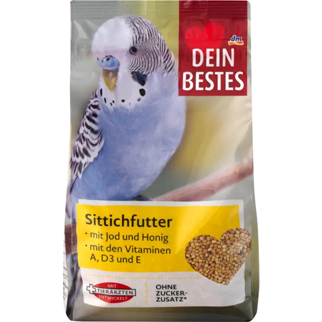 Dein Bestes Vogelvoer Met Vitamines, Jodium & Honing 500 g