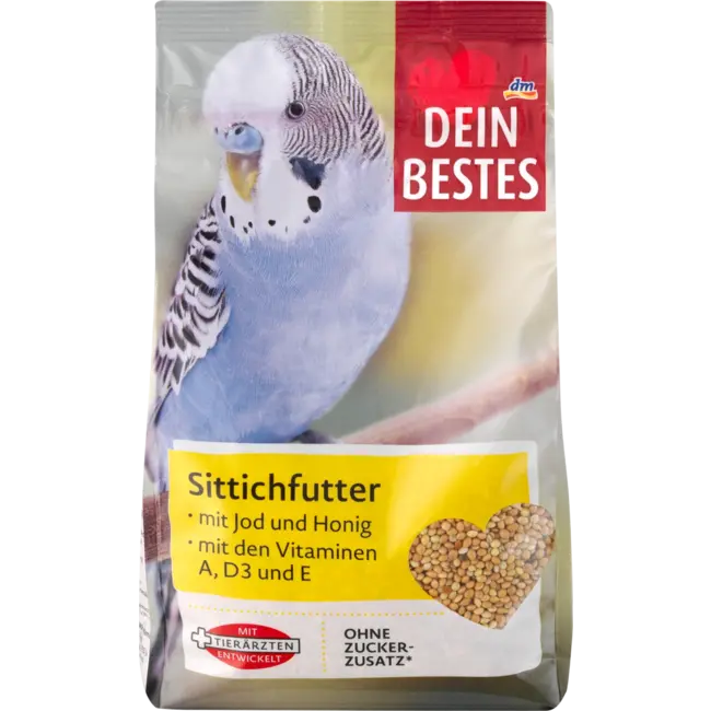 Dein Bestes Vogelvoer Met Vitamines, Jodium & Honing 500 g