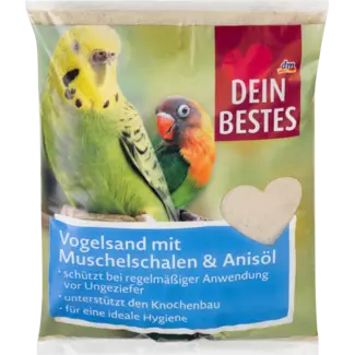 Dein Bestes Dein Bestes Vogelzand Met Schelpengrit En Anijsolie