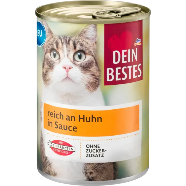 Dein Bestes Natvoer Kat Kip In Saus 415 g