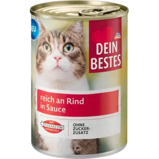 Dein Bestes Dein Bestes Katten Natvoer Rijk Aan Rundvlees