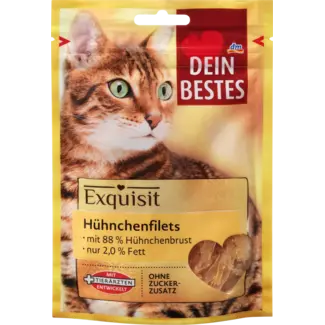 Dein Bestes Dein Bestes Exquisit Kattensnack Kipfilets