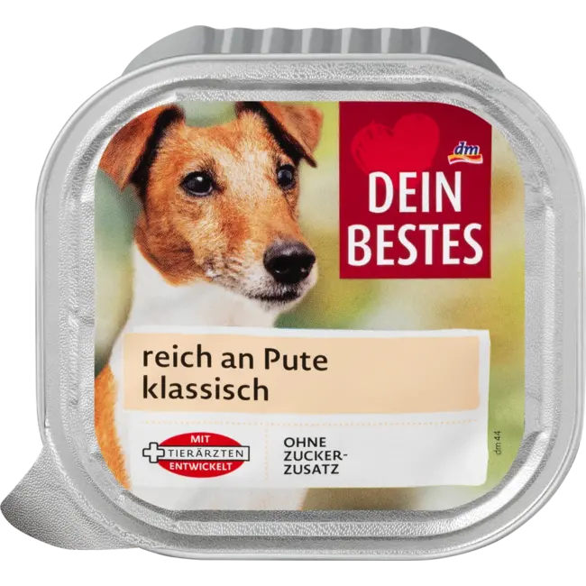 Dein Bestes Natvoer Hond Met Kalkoen 150 g