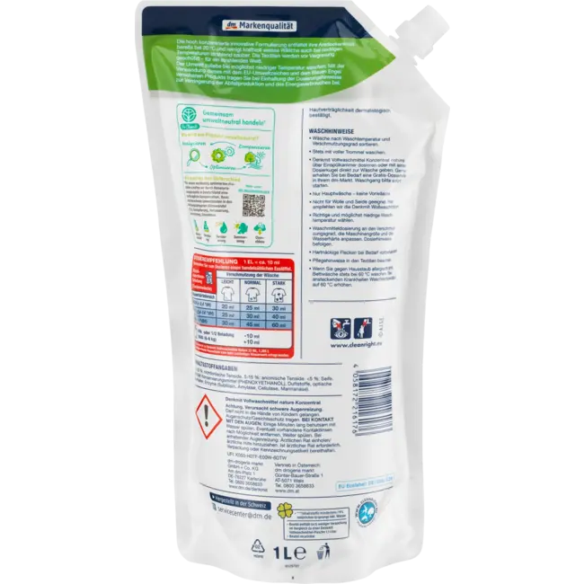 Denkmit Volwasmiddel Concentraat Pro Climate Nature 1 l