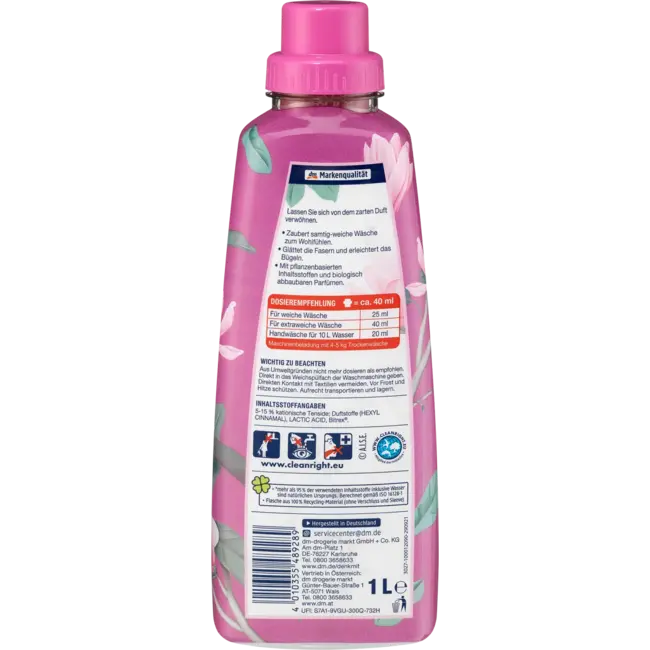 Denkmit Wasverzachter Zachte Frisheid 40 WL 1 l