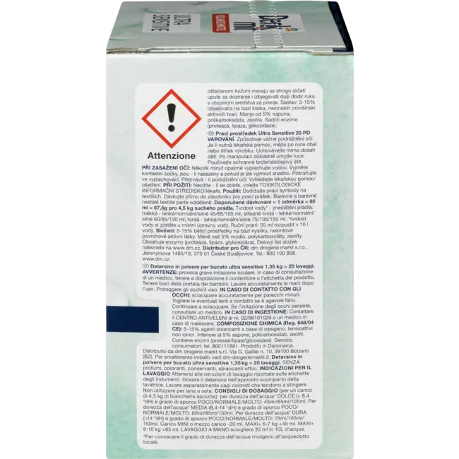 Denkmit Wasmiddel Poeder Ultra Sensitive 1.35 kg