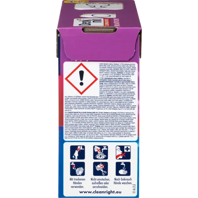 Denkmit Kleurwasmiddel 3in1 Actief Caps 22 St