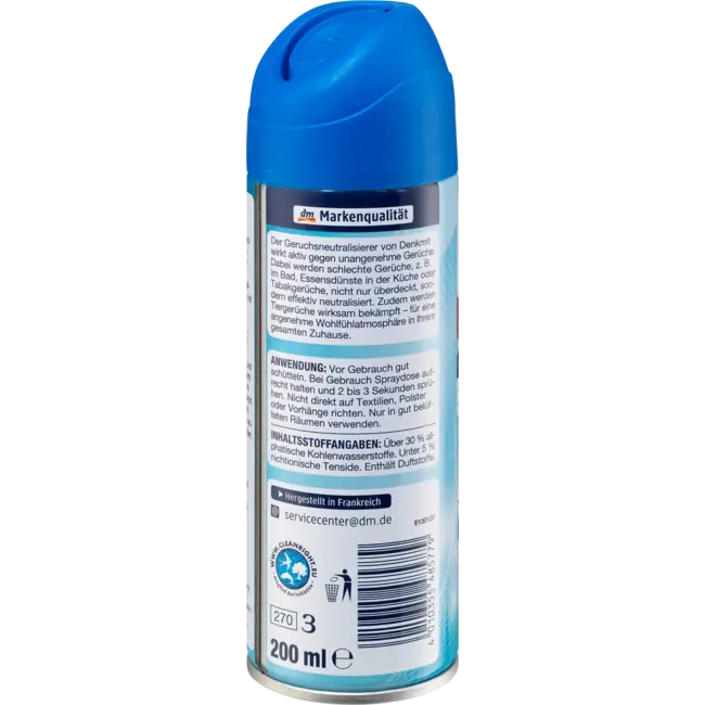 Denkmit Luchtverfrisser Spray Geurneutralisator 200 ml