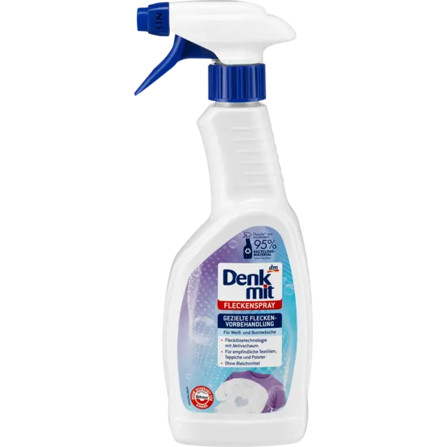 Denkmit Vlekverwijderaar Spray Voor Wit & Gekleurd Wasgoed 500 ml