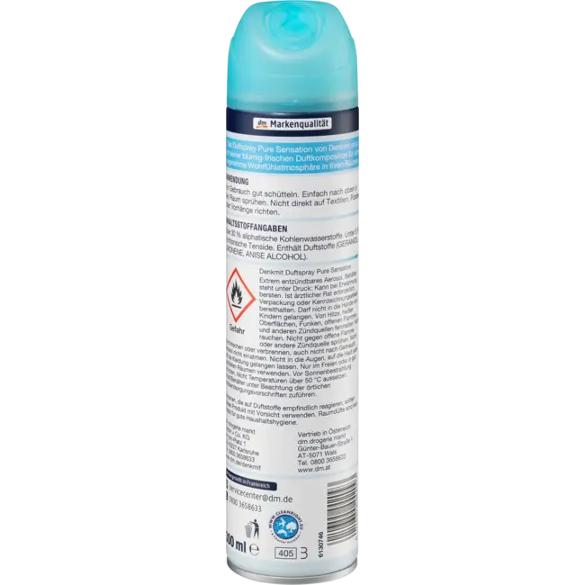 Denkmit Luchtverfrisser Spray Pure Sensation 300 ml