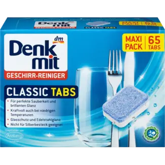 Denkmit Denkmit Afwasmiddelreiniger-tabs Classic