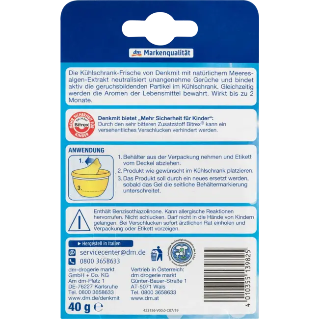 Denkmit Koelkast Frisheid Met Zeewierextract 1 St