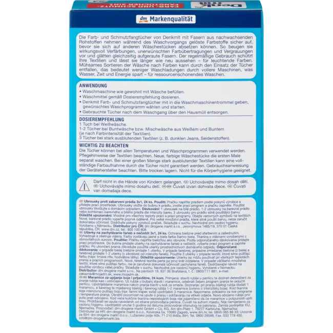 Denkmit 3-in-1 Verf- En Vuilvangdoekjes 24 St