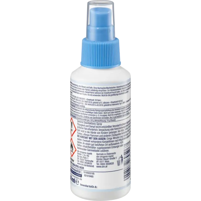 Denkmit Desinfecterende Spray Universeel, Reisformaat 100 ml