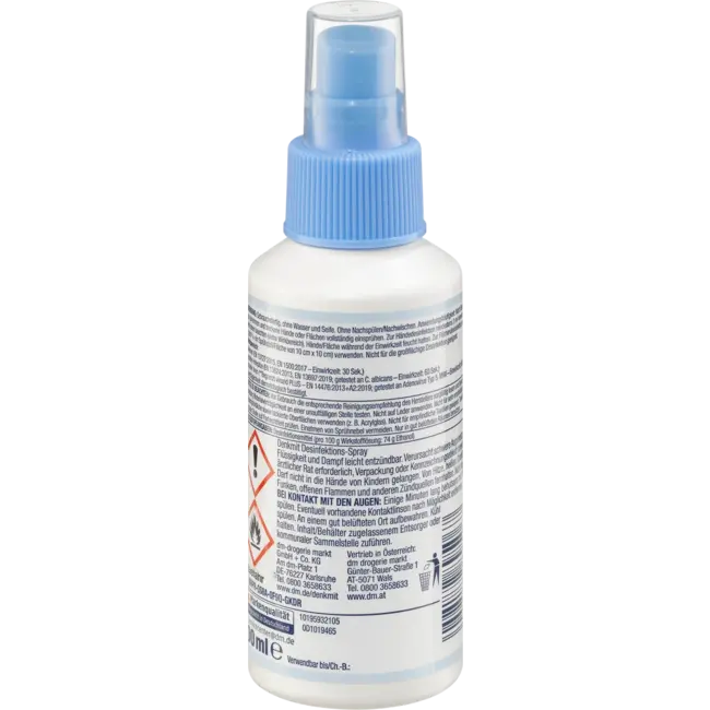Denkmit Desinfecterende Spray Universeel, Reisformaat 100 ml