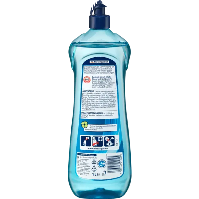 Denkmit Glansspoelmiddel Briljante Glans 1 l