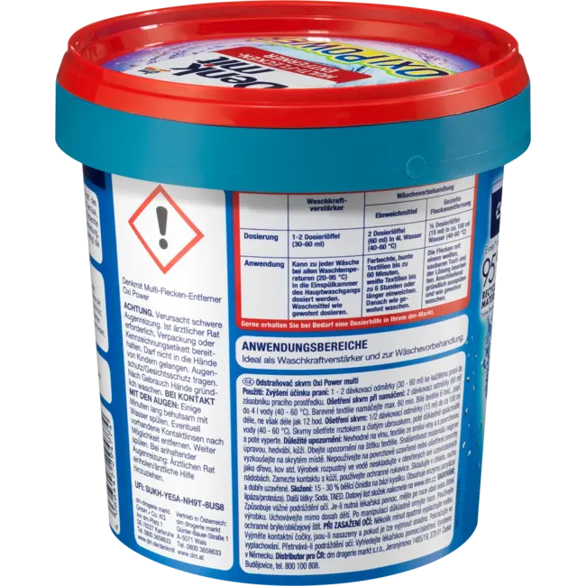 Denkmit Vlekverwijderaar Oxi Power 750 g