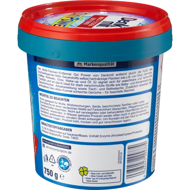 Denkmit Vlekverwijderaar Oxi Power 750 g