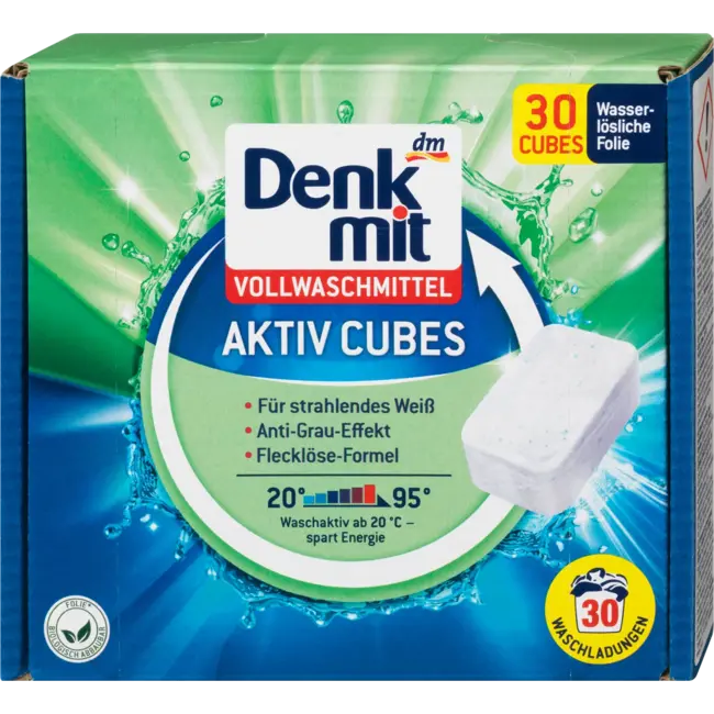 Denkmit Volwasmiddel Cubes 30 Wl