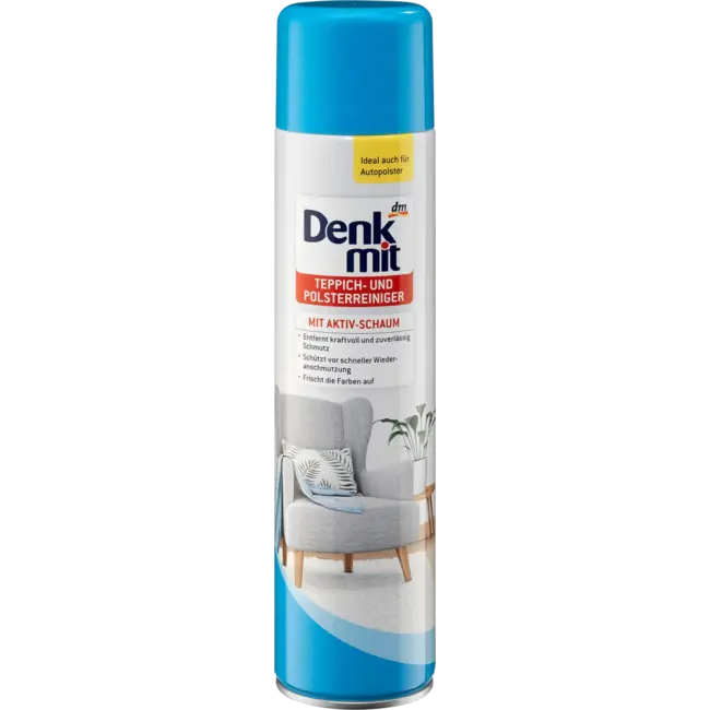 Denkmit Tapijt- en meubelreiniger met actief schuim 600 ml