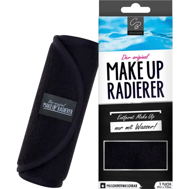 Der original MakeUp Radierer Makeup Gum Doek Zwart 1 St