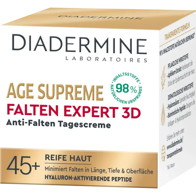 Diadermine Antirimpel Gezichtscrème Age Supreme Rimpels Expert 3D 50 ml