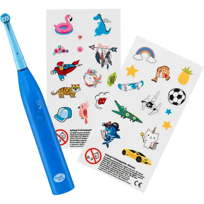 Dontodent Accu Tandenborstel Active Young Blauw 1 St