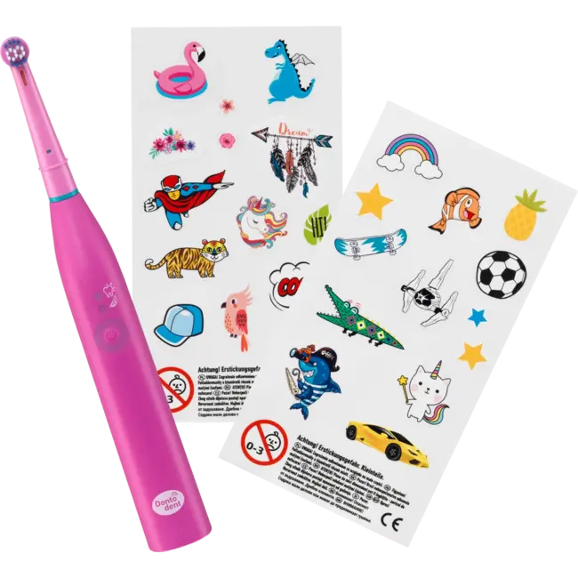 Dontodent Accu Tandenborstel Active Young Pink 1 St