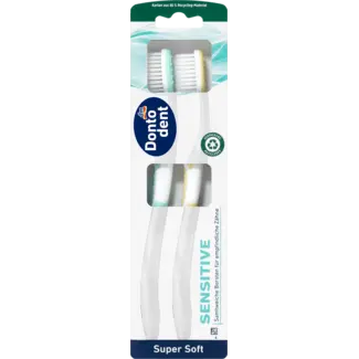 Dontodent Dontodent Tandenborstel Sensitive Super Soft (2-pack)