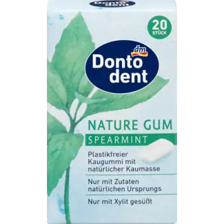 Dontodent Dontodent Kaugummi, Nature Gum Spearmint Met Xylite