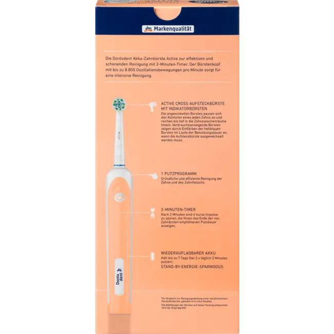 Dontodent Elektrische Tandenborstel Active 1 St