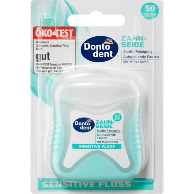 Dontodent tandzijde Sensitive Floss 50 m