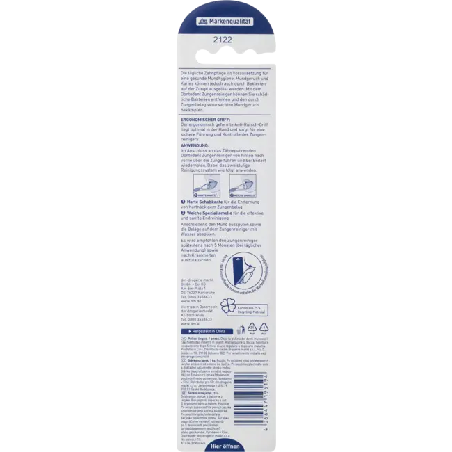 Dontodent Tongreiniger 1 St